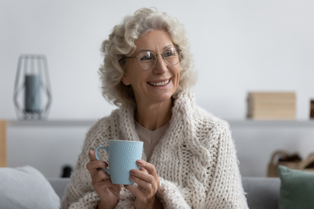 woman with eyeglasses